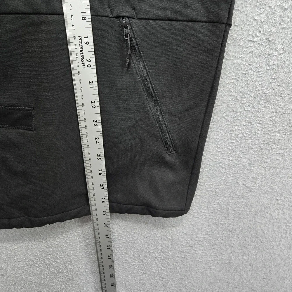 The North Face Men Jacket XXL Black Vest Fleece Apex Activewear Zipper